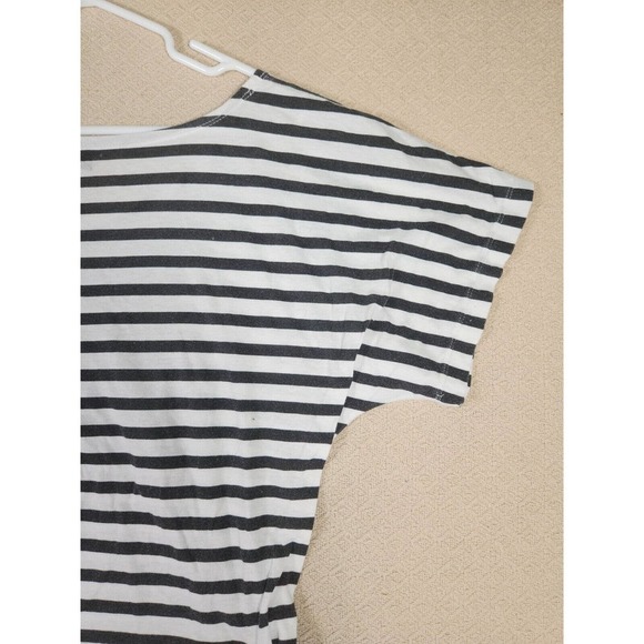 Volcom Shirt Womens XS Small Relaxed Striped Flowy Round Neck Short Sleeve - Picture 10 of 12